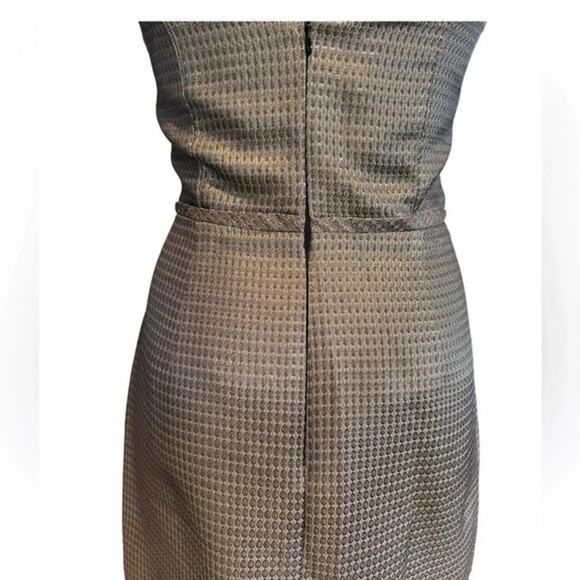 Max &‎ Cleo Straples Dress Metallic Size 4 - Picture 4 of 7
